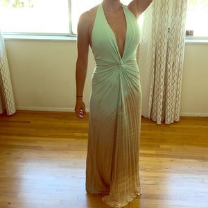 Michelle Jonas Mint/sea glass with beige tie dye P